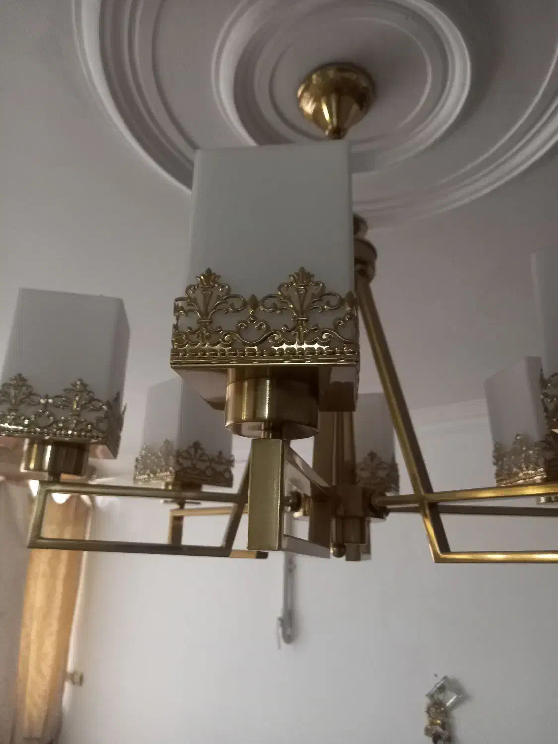 لوستر ۶ شاخه|لوستر و چراغ آویز|کرج, محمود آباد|دیوار