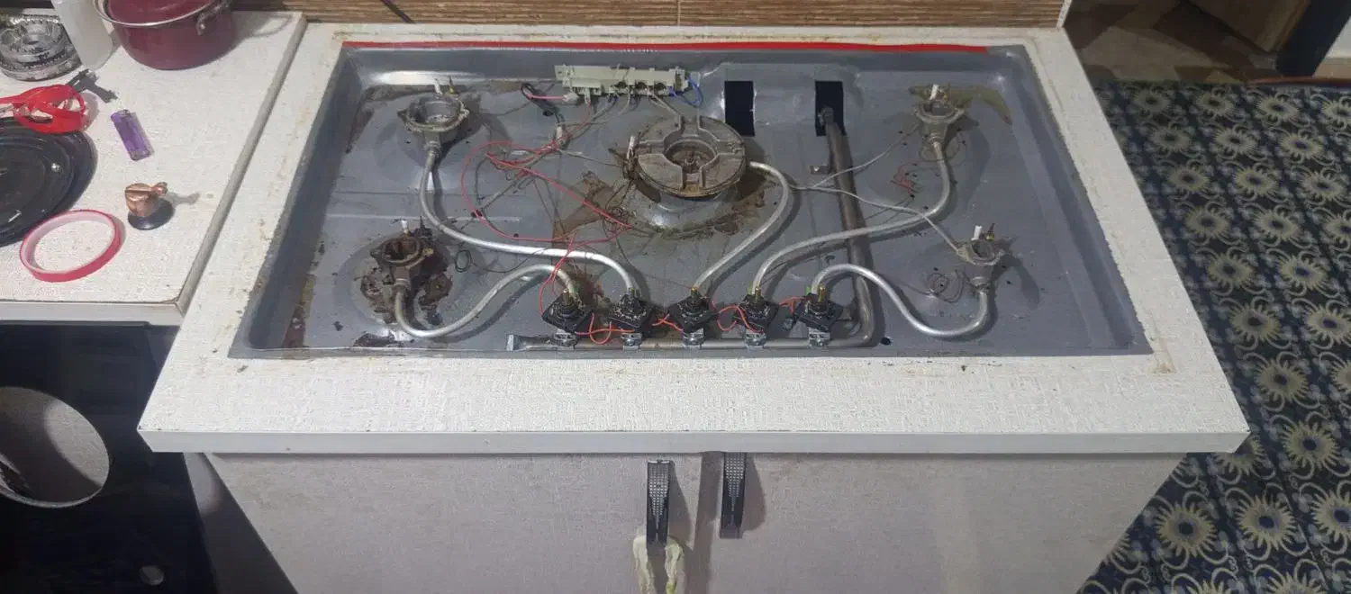 تعمیرات تخصصی اجاق گاز و تعویض و نصب شیشه اجاق گاز|خدمات پیشه و مهارت|نسیمشهر, |دیوار