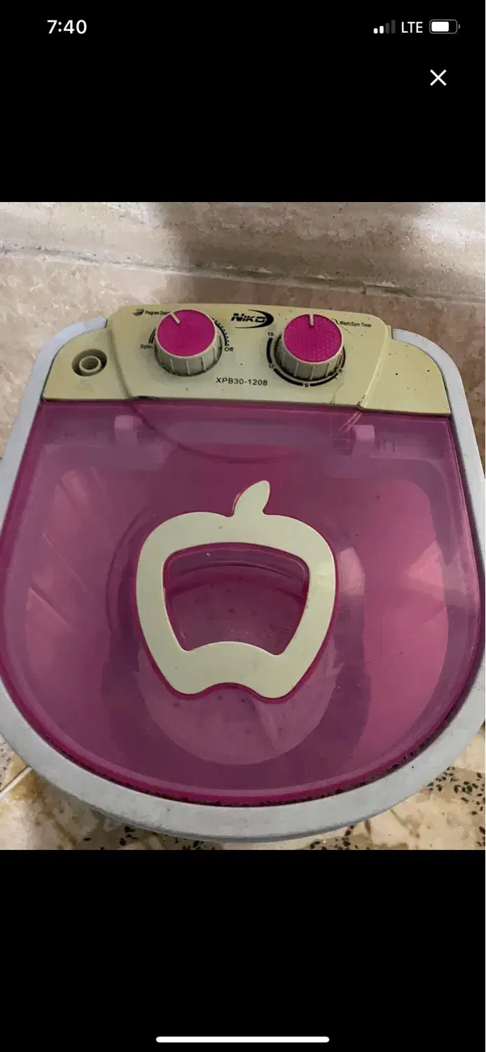 مینی واش|ماشین لباسشویی و خشککن لباس|رشت, پیرکلاچای|دیوار