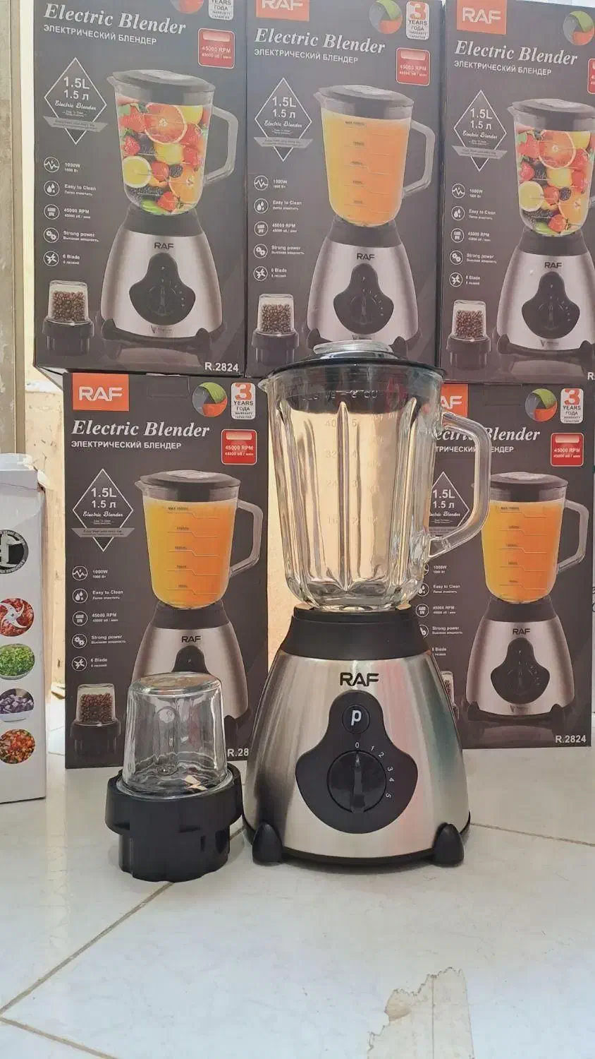 آسیاب و مخلوط کن راف دو کاره پنج سرعته|خردکن، آسیاب، غذاساز|مشهد, طلاب|دیوار