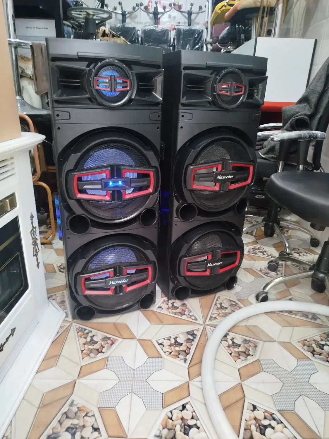 یک جفت باند مکسیدر در حد نو دوفلش|سیستم صوتی خانگی|خرم‌آباد, |دیوار