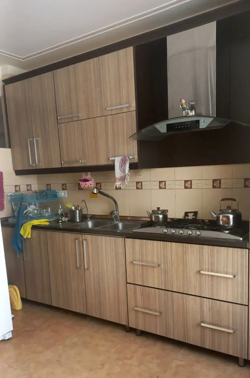 کابینت فلز و ام دی اف با هودایتالیایی و سینک|مصالح و تجهیزات ساختمان|اراک, |دیوار