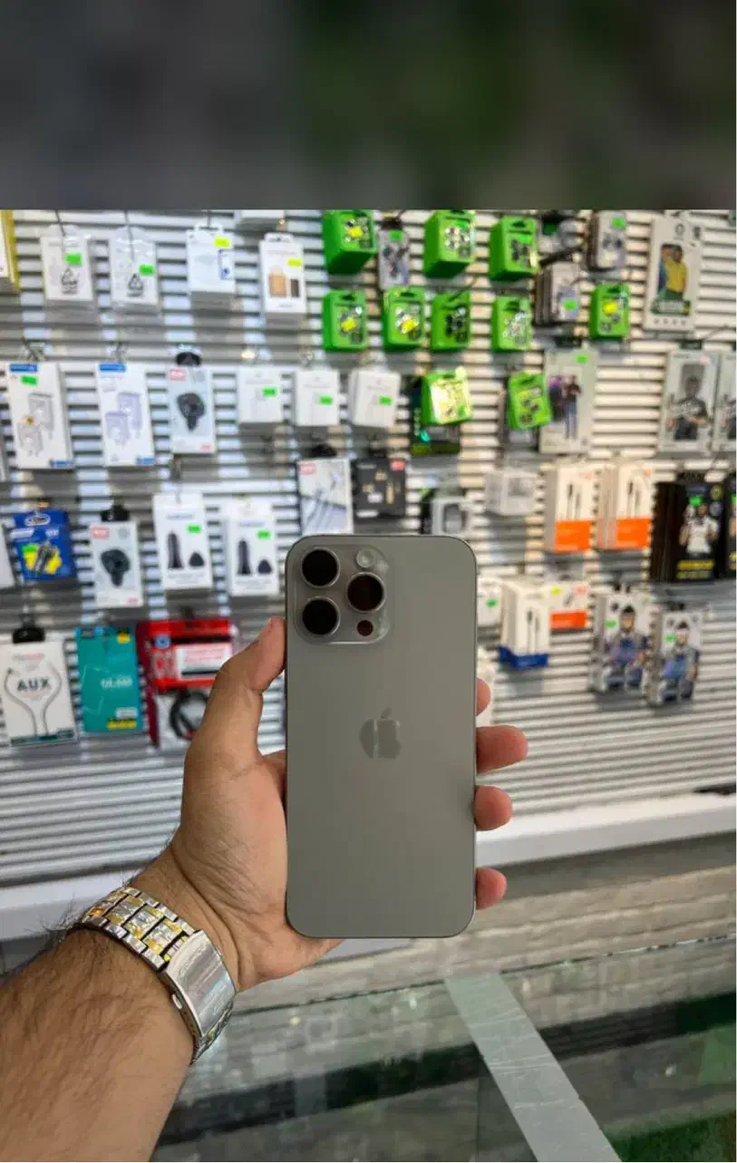 آیفون ۱۵پرومکس با حافظه ۵۱۲ با ریجستر zaa|موبایل|اهواز, پادادشهر|دیوار