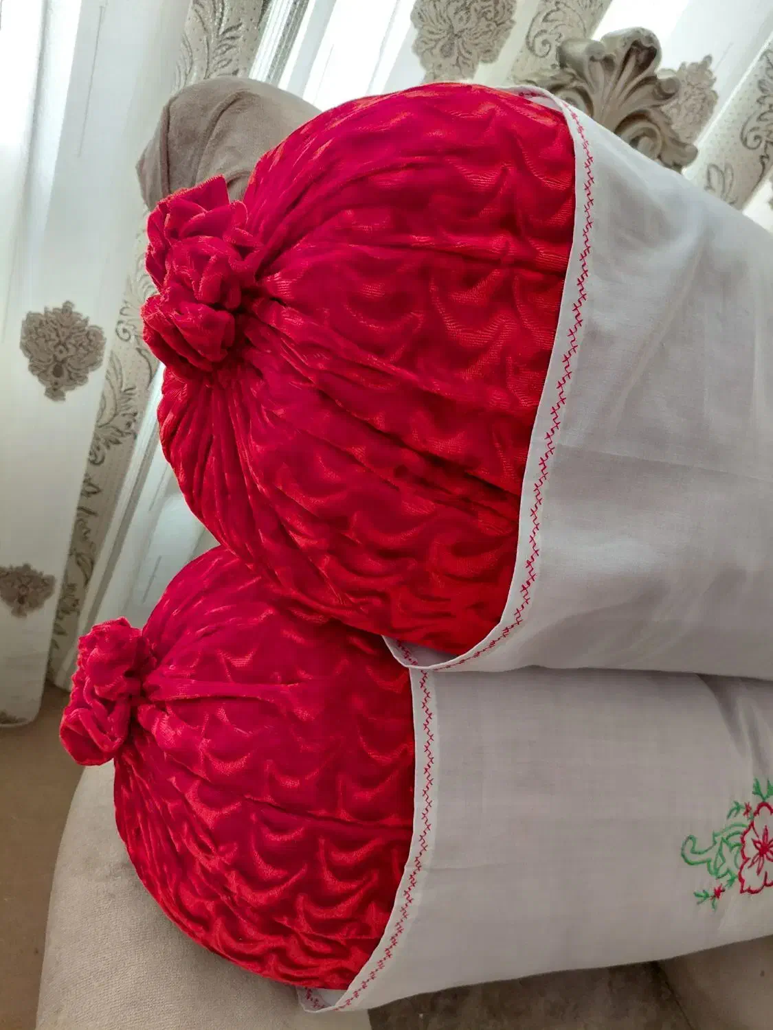 بالش لوله ای پر|رختخواب، بالش، پتو|اسلامشهر, زرافشان|دیوار