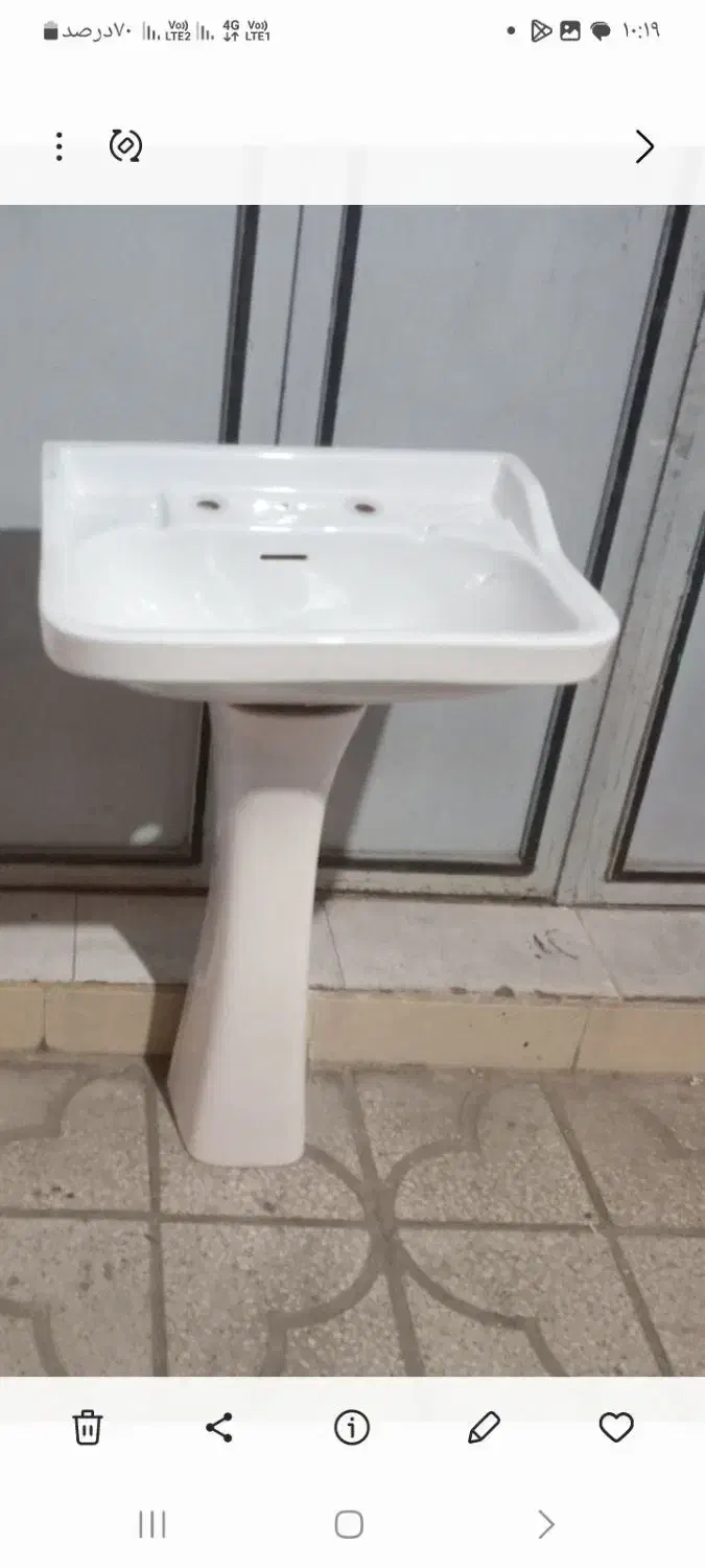 دو عدد روشویی|لوازم سرویس بهداشتی|شیراز, شهرک جماران|دیوار