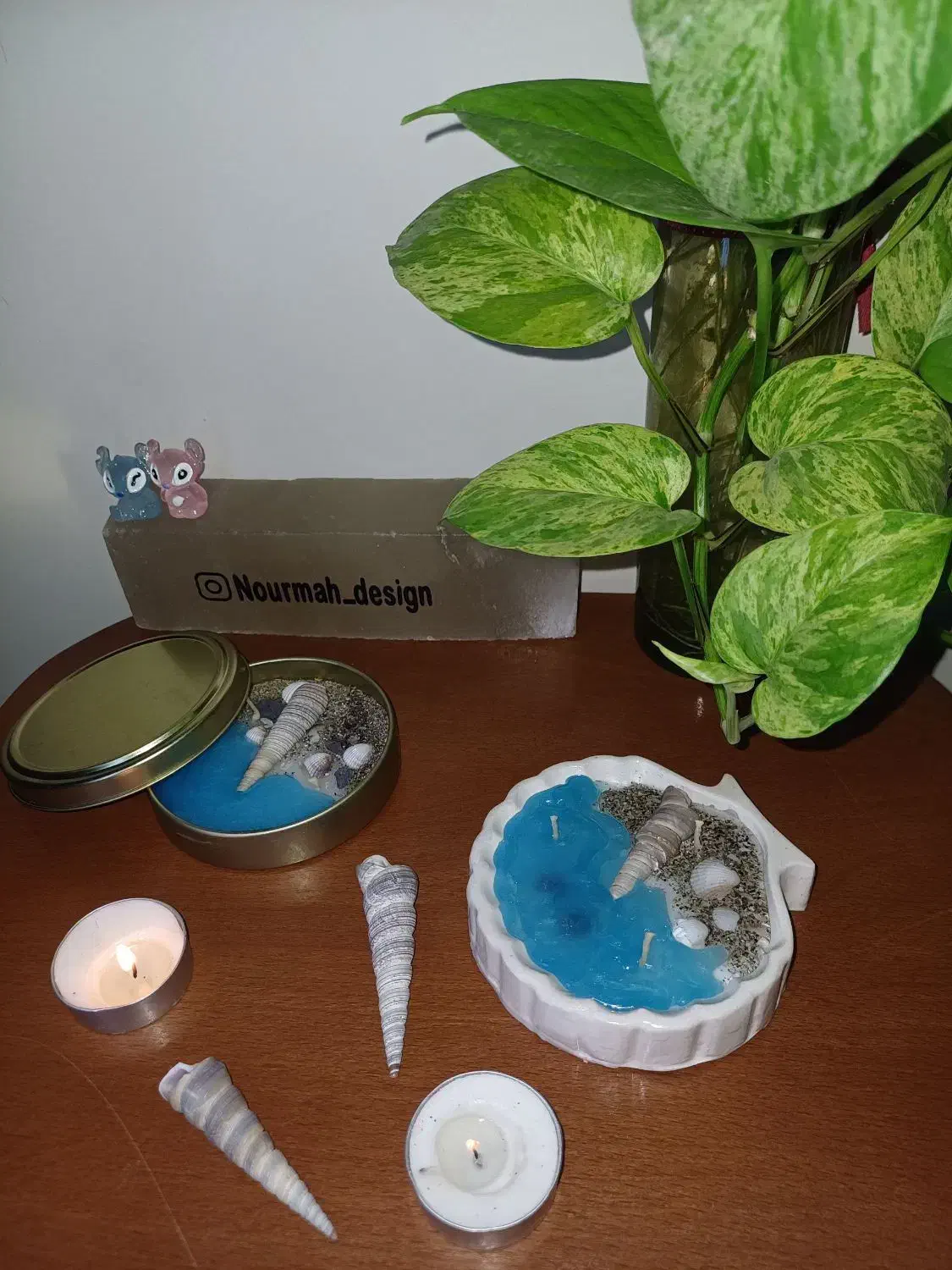 شمع دست‌ساز یلدا با زیره سنگ مصنوعی|صنایع دستی و سایر لوازم تزئینی|تهران, افسریه شمالی|دیوار