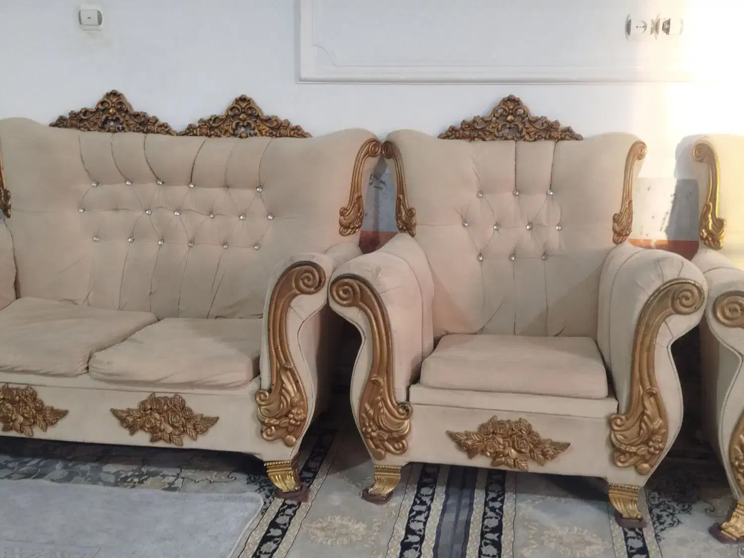 مبل هفت نفره راحتی|مبلمان خانگی و میز عسلی|جوین, |دیوار