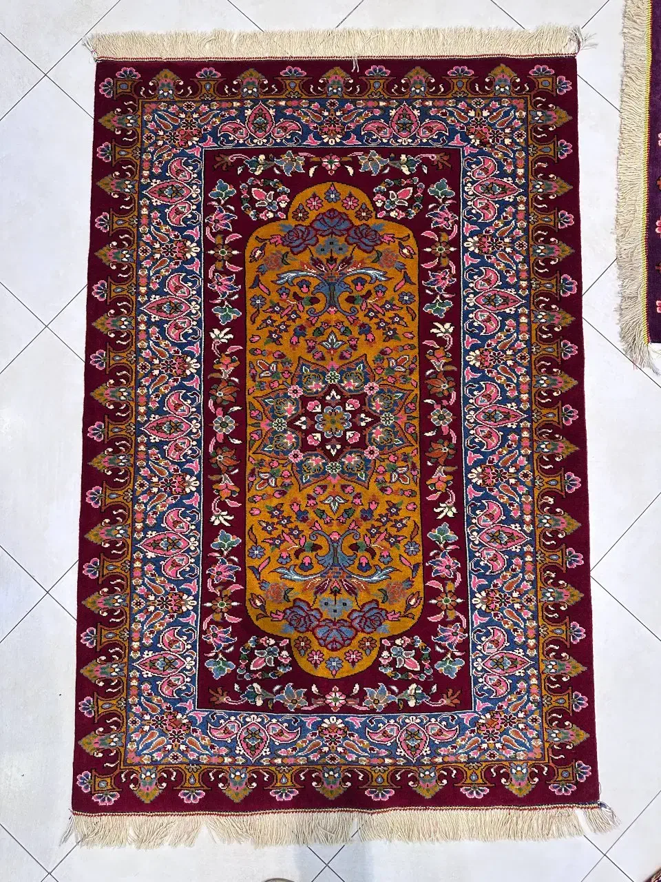 قالیچه دستبافت ترنجی  2 متری|فرش|مشهد, احمدآباد|دیوار