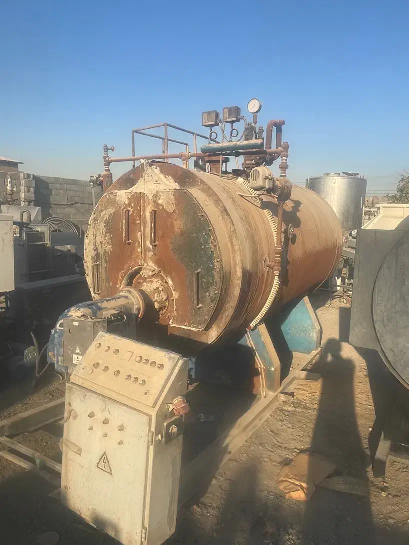 فروش دیگ بخار ۲ تنی  سه پاس سالم کامل|ماشین‌آلات صنعتی|مشهد, شهرک صنعتی مشهد|دیوار