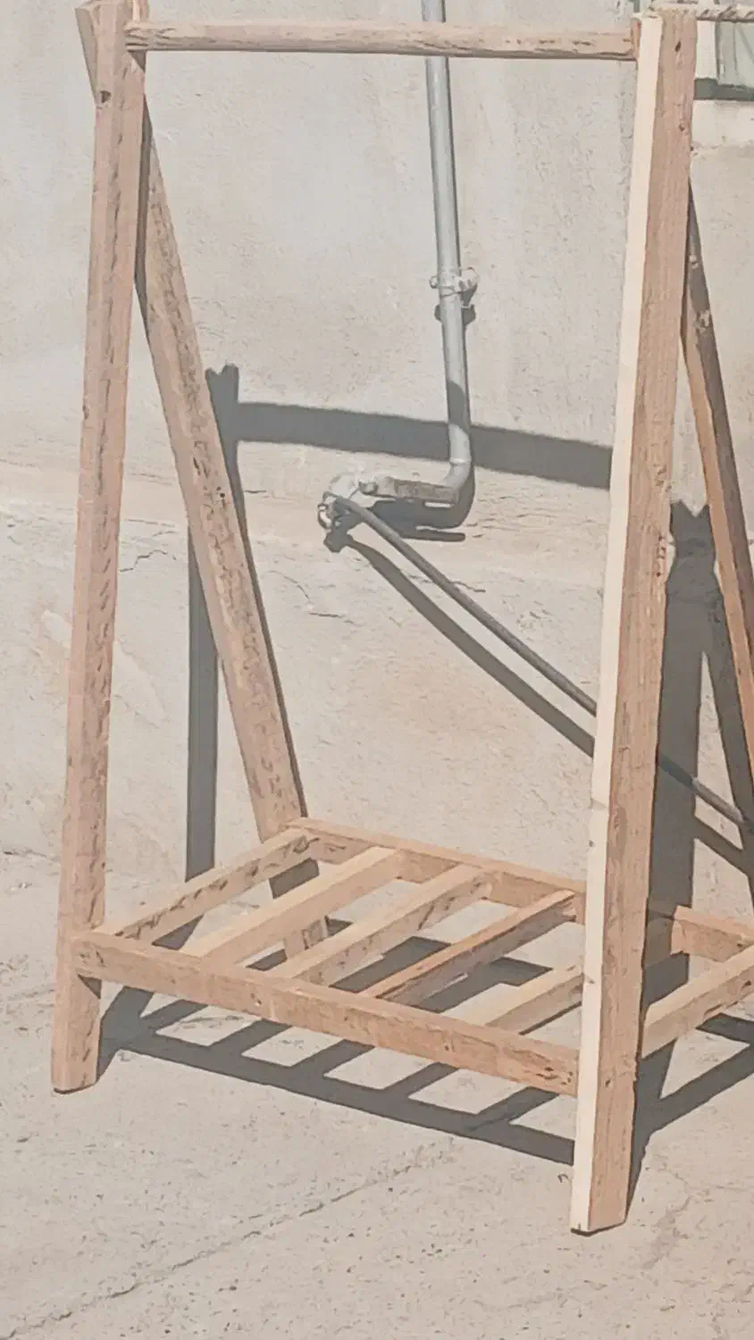 رگال جالباسی چوبی|جاکفشی، کمد، دراور|کرمانشاه, |دیوار