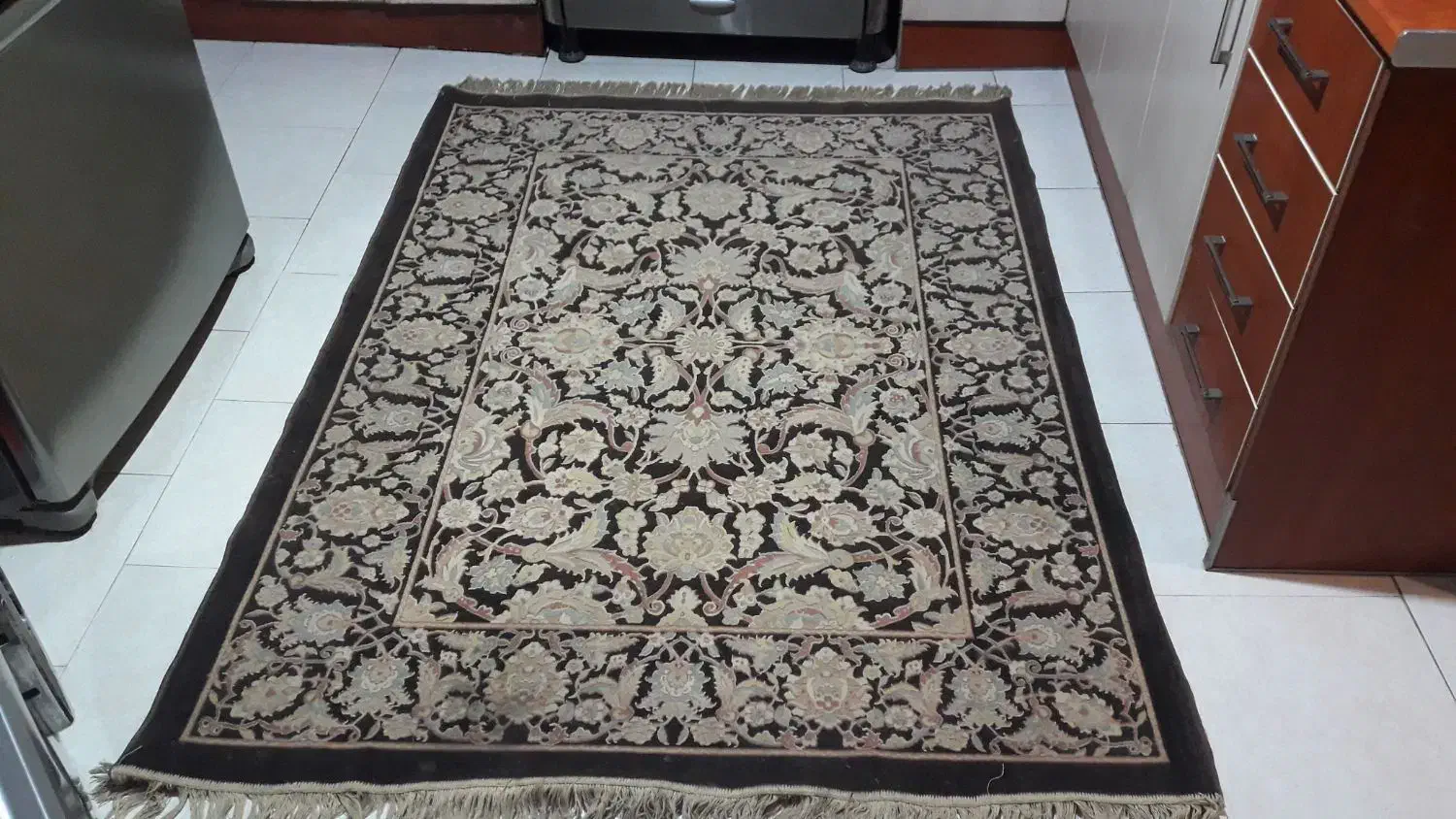 قالیچه ۴ متری فانتزی|فرش|گرگان, |دیوار