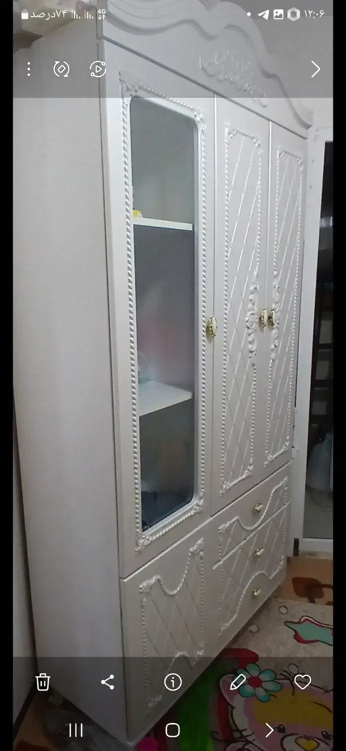 کمد لباسی|جاکفشی، کمد، دراور|کرمان, |دیوار