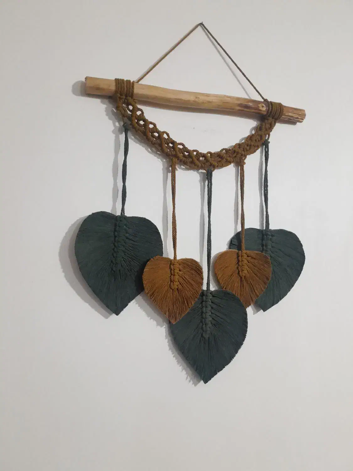 دیوار کوب مکرومه|صنایع دستی و سایر لوازم تزئینی|دلند, |دیوار