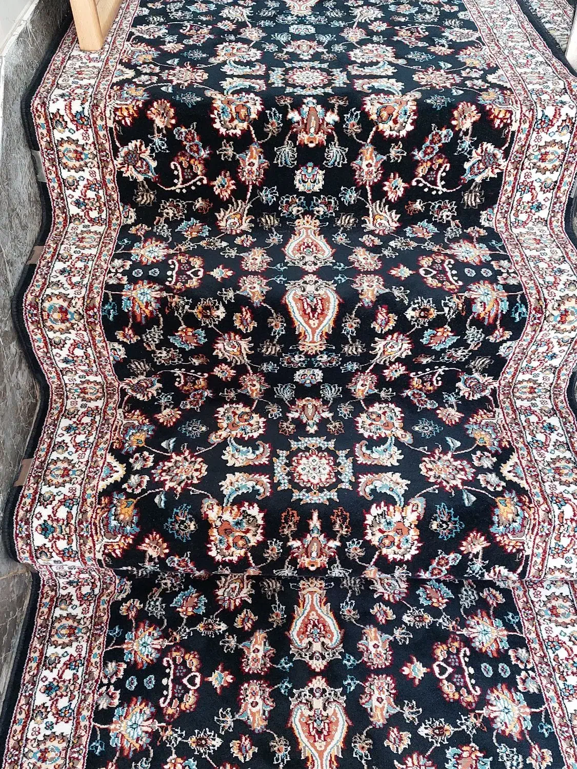 فرش پله|فرش|قم, شاه سید علی|دیوار