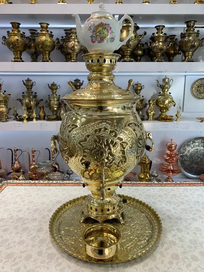 فروش سماور برنجی بزرگ ۲۵ / ۵۰ / ۸۰لیتر|سماور، چای‌ساز، قهوه‌ساز|تهران, بازار|دیوار