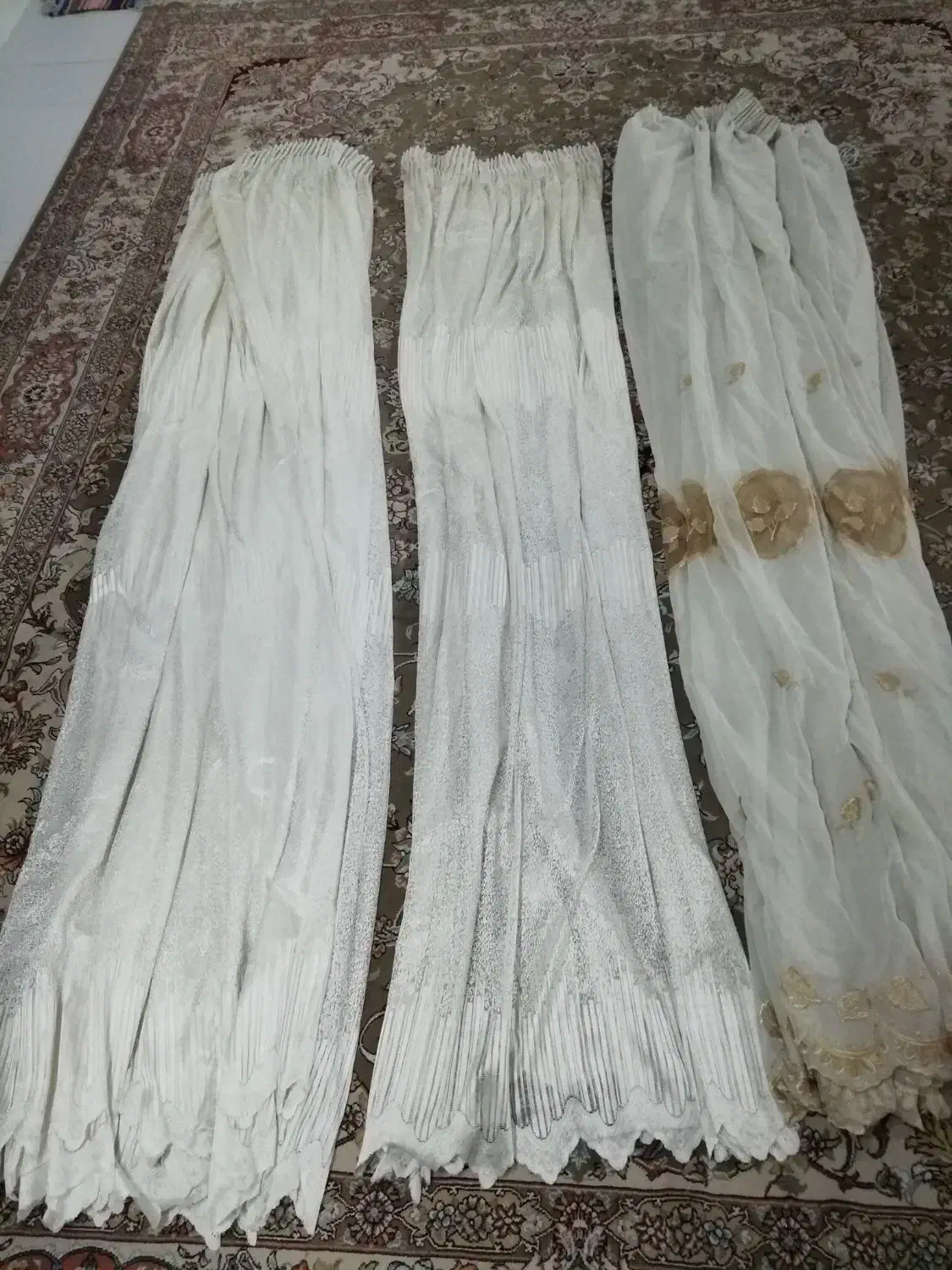 پرده توری|پرده، رانر، رومیزی|مشهد, شفا|دیوار