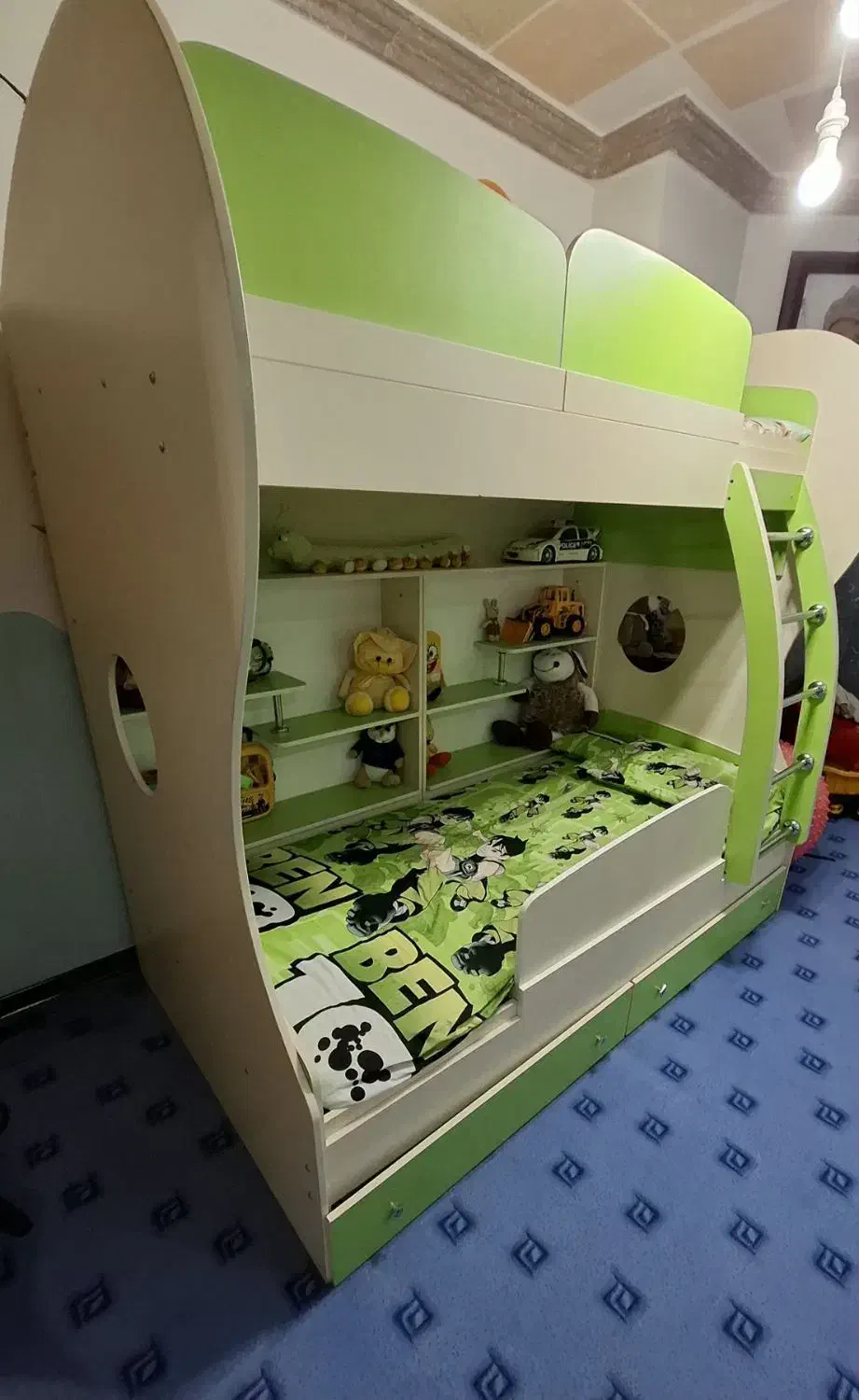 تخت خواب دو طبقه|تخت و سرویس خواب|اصفهان, کساره|دیوار