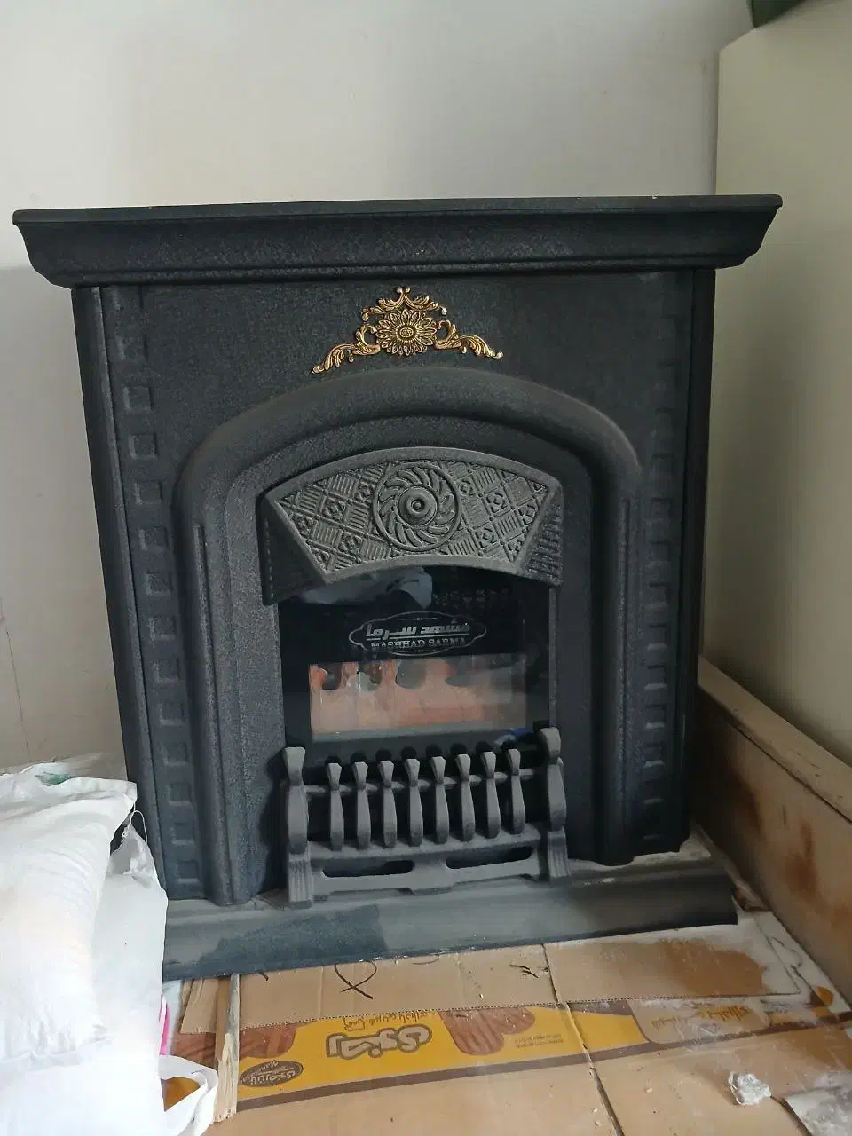 بخاری طرح شومینه مشهد سرما|بخاری، هیتر، شومینه|تربت‌حیدریه, قاسم آباد|دیوار