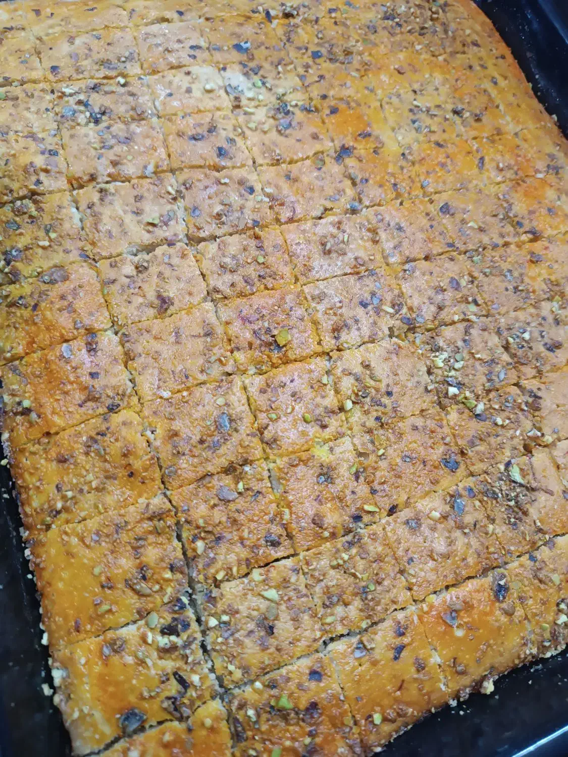 کیک باقلوا خونگی با شهد خوشمزه|خوردنی و آشامیدنی|آمل, |دیوار