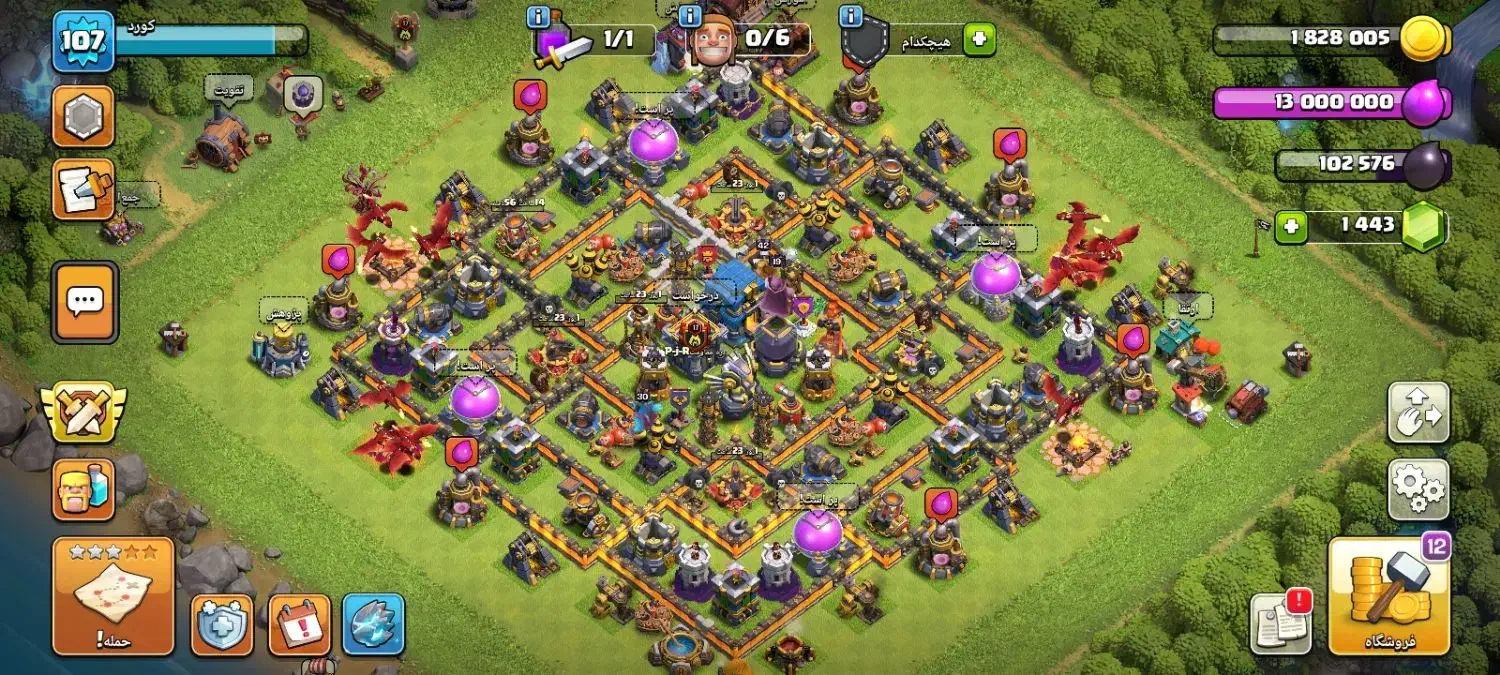 اکانت کلش اف کلنز|کنسول، بازی ویدئویی و آنلاین|دهگلان, |دیوار