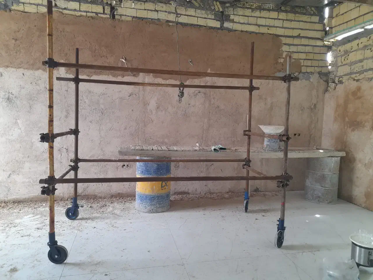 داربست فلزی٪اجرای سریع|خدمات پیشه و مهارت|اصفهان, باغ زیار|دیوار