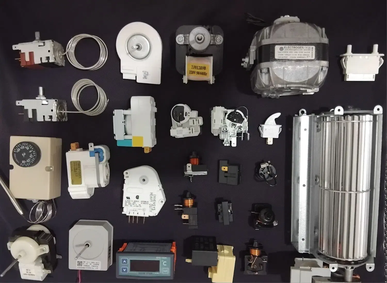 فن یخچال، دستگیره، ترموستات تایمر،المنت،رله استارت|یخچال و فریزر|تهران, والفجر (افسریه)|دیوار