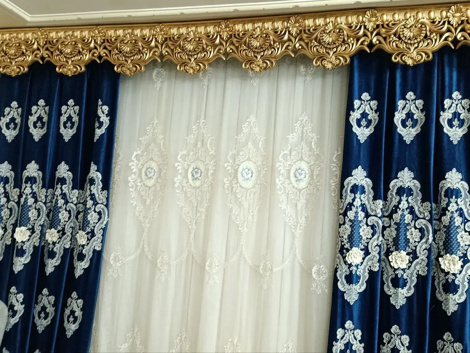 پرده بسیار زیبا|پرده، رانر، رومیزی|قرچک, زیبا شهر|دیوار