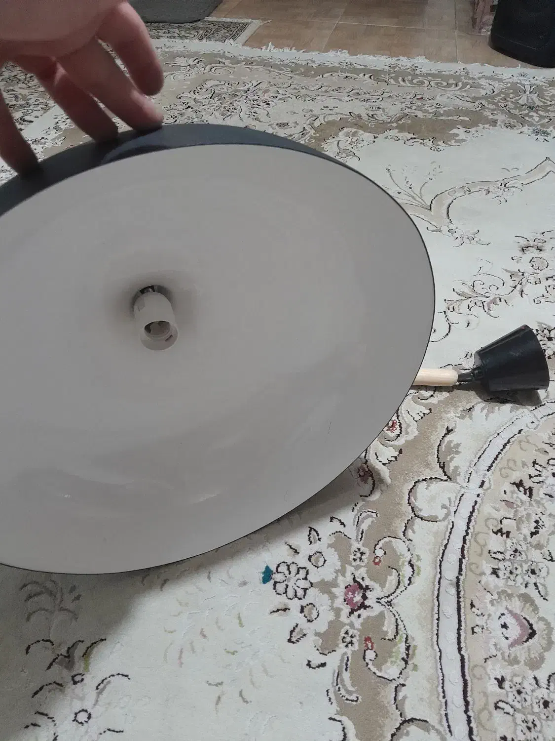 ی جفت لوستر کلاسیک|لوستر و چراغ آویز|کرج, حصارک بالا|دیوار