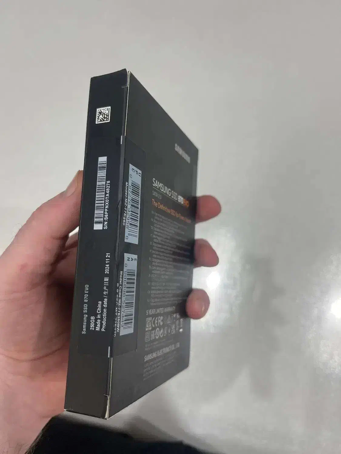 هارد سامسونگ 250گیگ 870EVo با گارانتی|قطعات و لوازم جانبی رایانه|تهران, ونک|دیوار