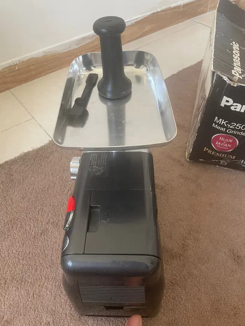چرخ گوشت پاناسانویک mk2500 مشکی درحد نو|خردکن، آسیاب، غذاساز|تهران, دستغیب|دیوار