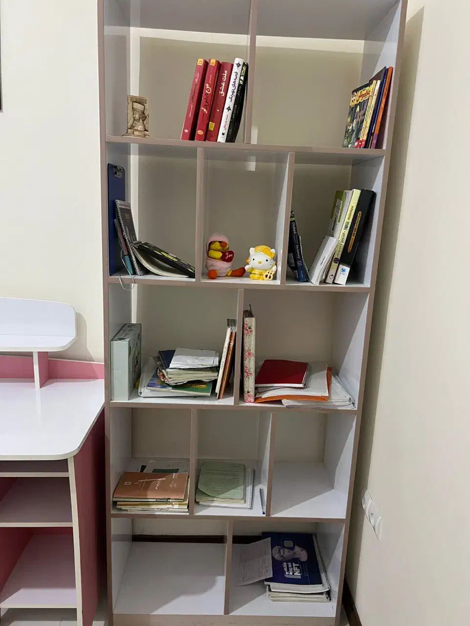 کتابخانه ومیز تحریر|کتابخانه، شلف، قفسه‌های دیواری|جلفا, |دیوار