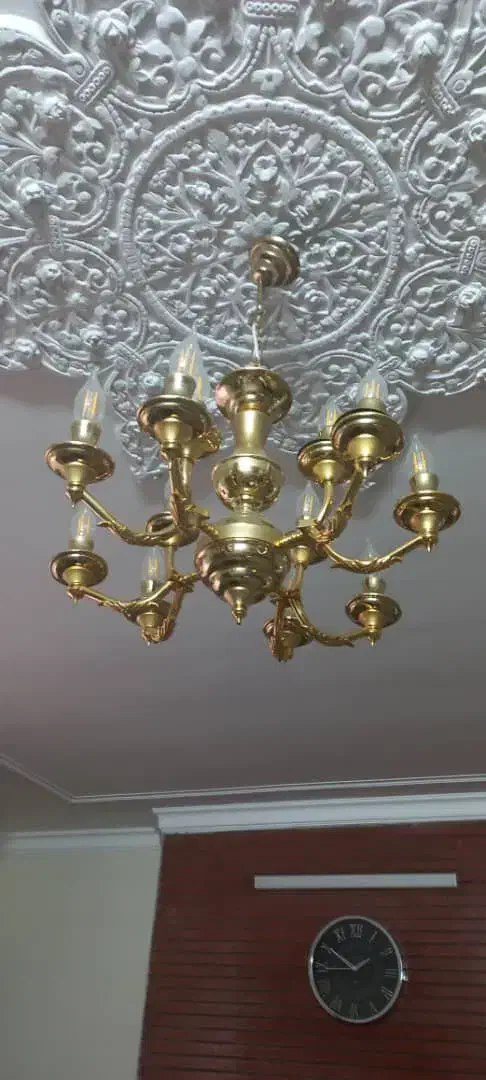 دو عدد لوستر سالم شیک|لوستر و چراغ آویز|فولادشهر, فولادشهر|دیوار