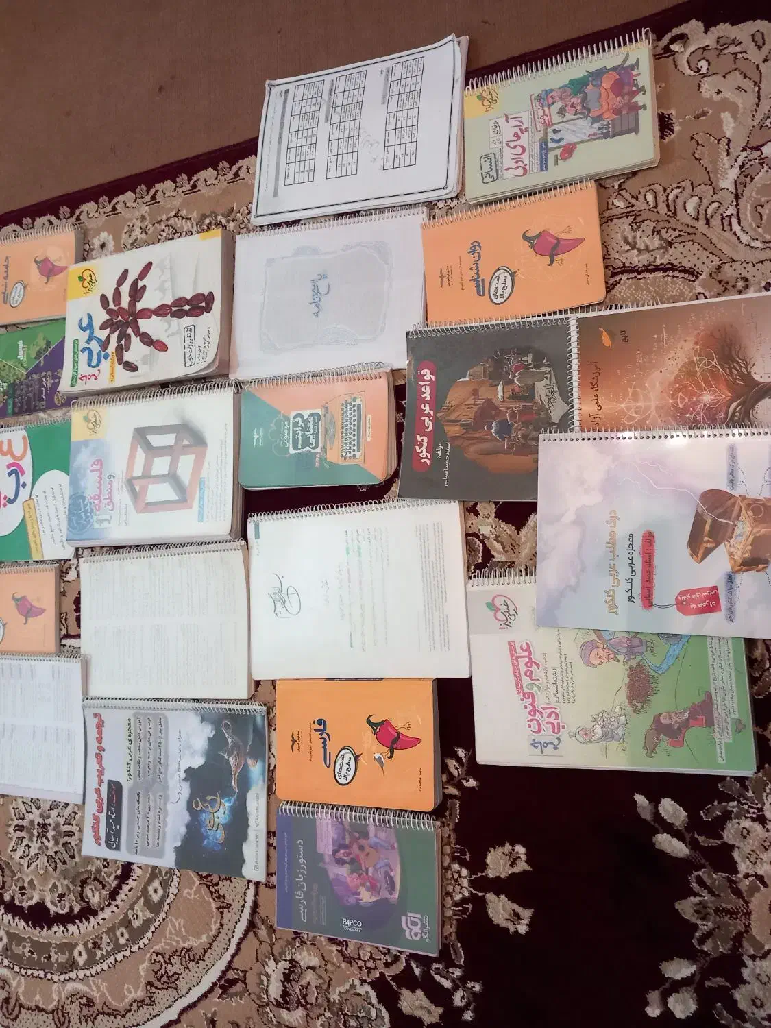 کتاب های کنکور.بعضی هاش پاسخنامه دارند|لوازم التحریر|رامهرمز, |دیوار