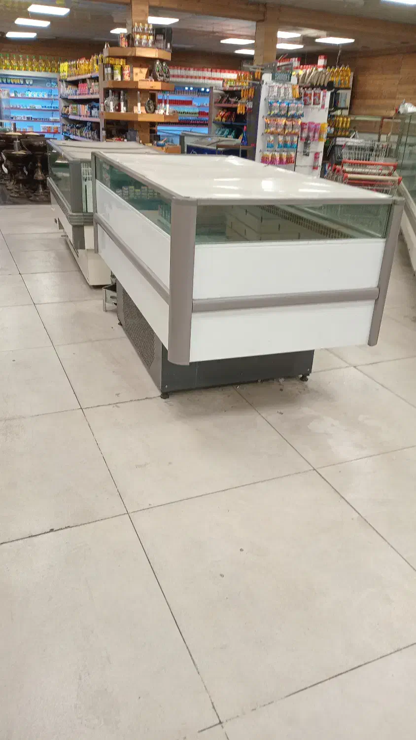 دو عدد فریزر پرده هوا ۱یخچال جزیره پرده هوا|فروشگاه و مغازه|تهران, زعفرانیه|دیوار