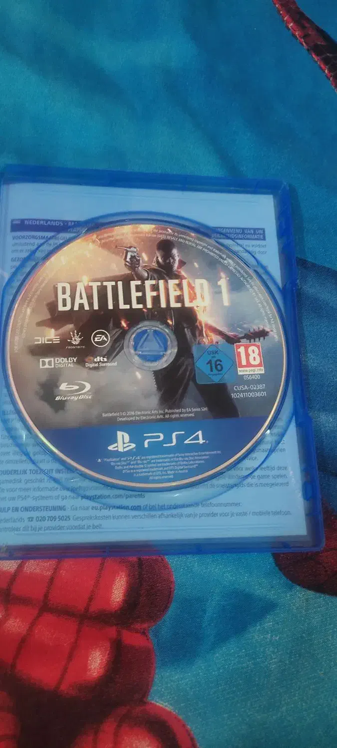 سی دی بازی بتلفیلد1 برای ps۴|کنسول، بازی ویدئویی و آنلاین|قم, باغ کرباسی|دیوار