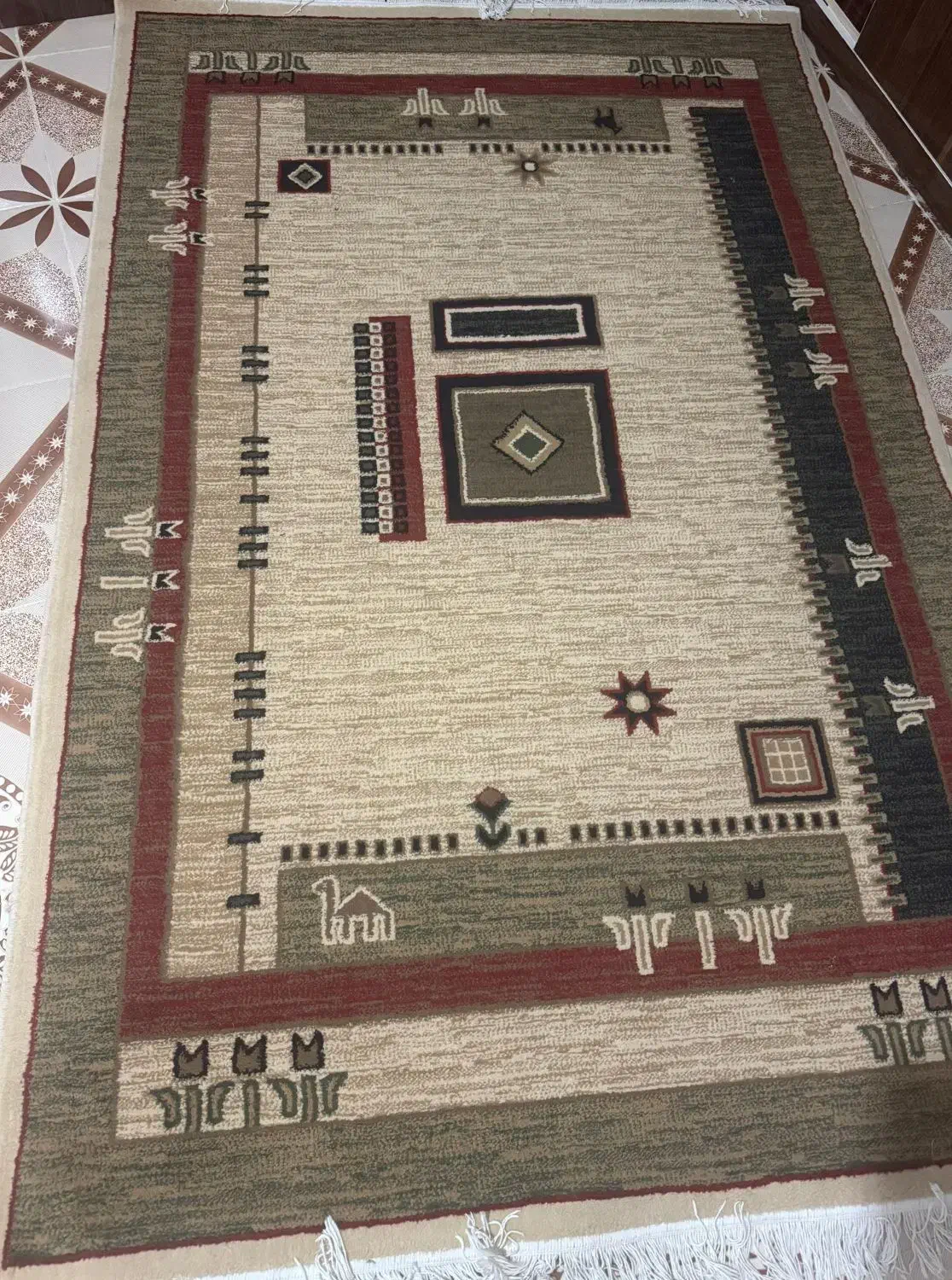 گلیم‌فرش|فرش|کرمانشاه, |دیوار