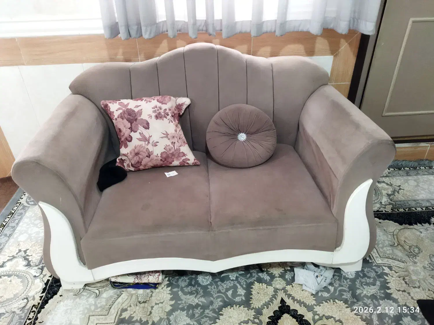 مبل 7نفره|مبلمان خانگی و میز عسلی|خرم‌آباد, |دیوار