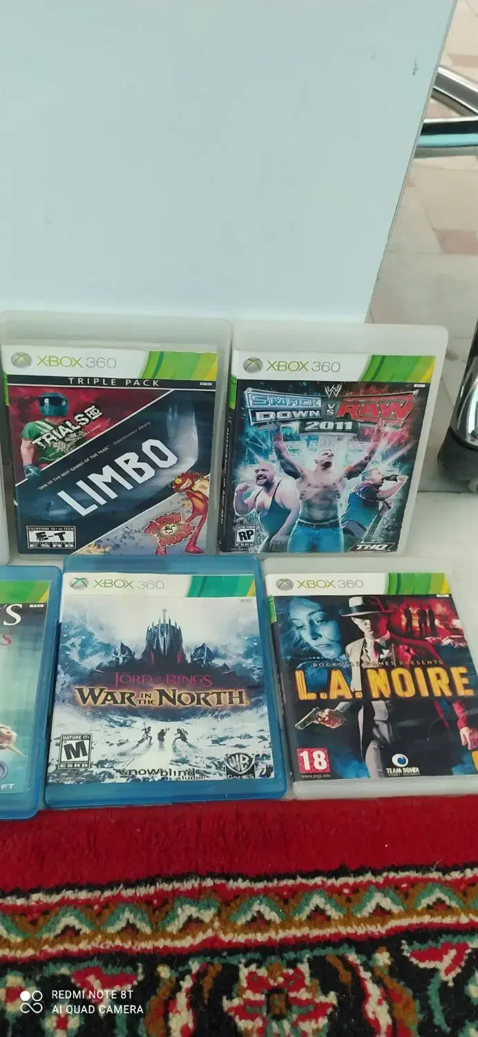 سی دی ایکس باکس/x box 360|کنسول، بازی ویدئویی و آنلاین|قم, عمار یاسر|دیوار