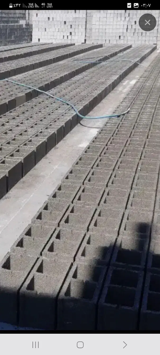 بلوک دیواری ۲۰×۴۰ و تیرچه|مصالح و تجهیزات ساختمان|اهواز, غیزانیه|دیوار