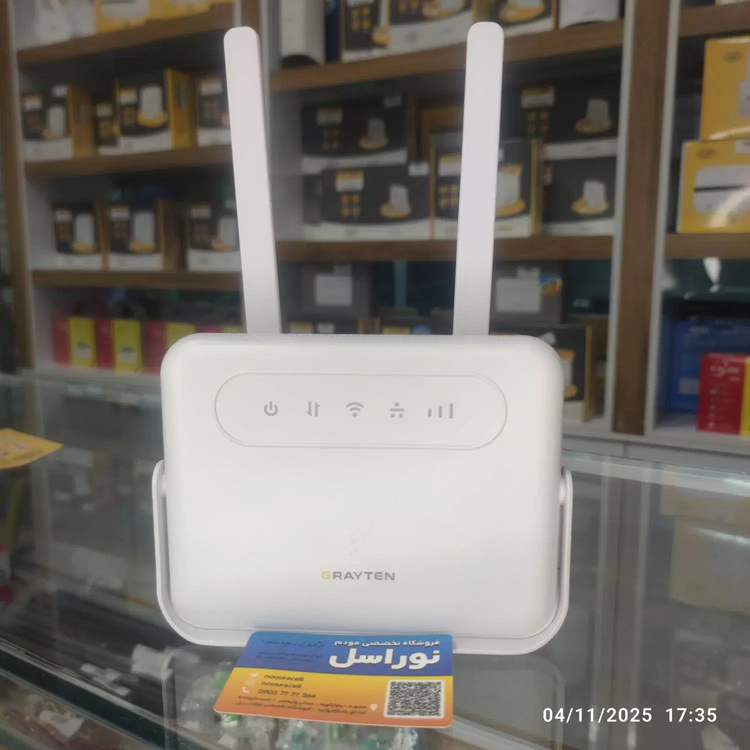 مودمGRAYTEN 4G/5 آنلاک با 3 سال ضمانت|مودم و تجهیزات شبکه|مشهد, الهیه|دیوار