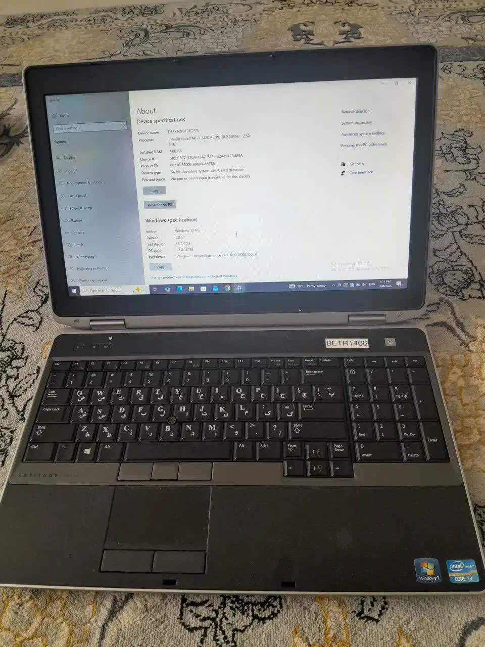 لبتاپ دل|رایانه همراه|مشهد, اقبال|دیوار