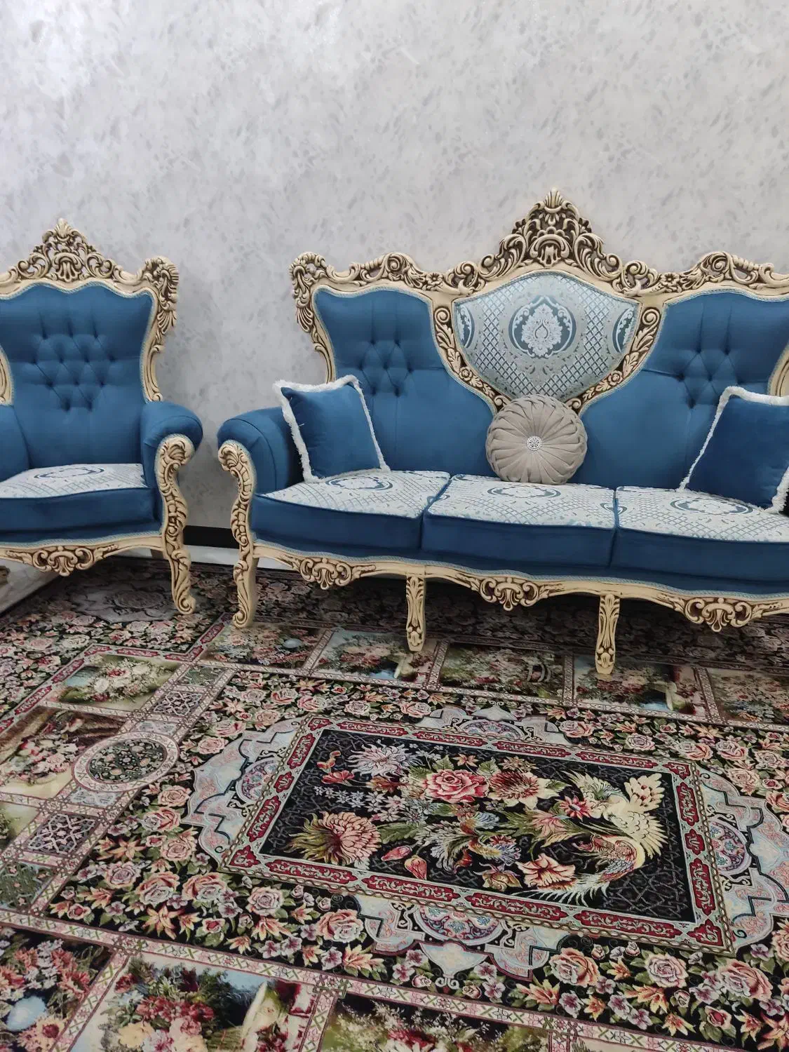 مبل ۱۰نفره استیل|مبلمان خانگی و میز عسلی|اسلام‌شهر, شهرک مفیدی|دیوار