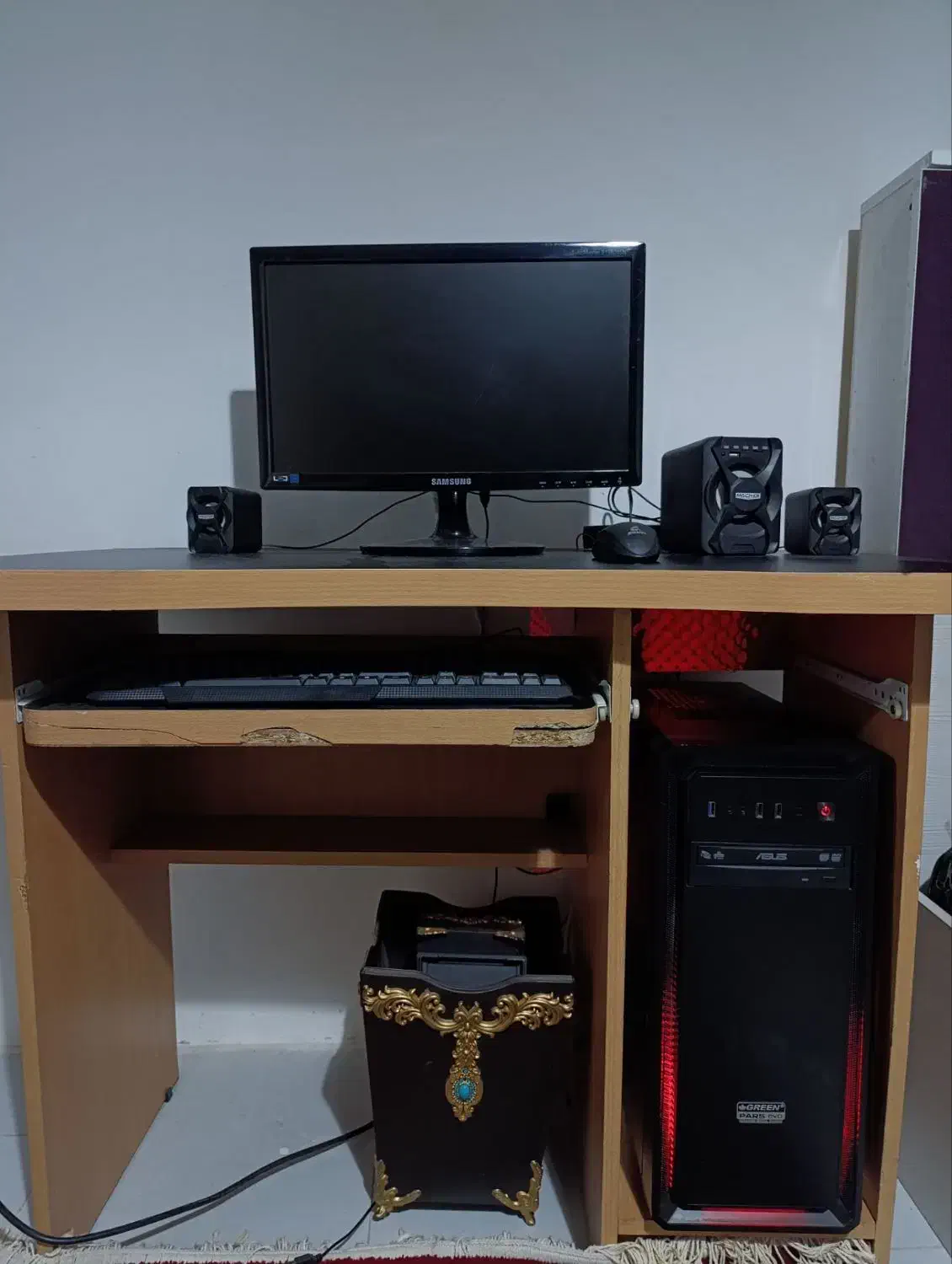 میز کامپیوتر mdf|میز تحریر و کامپیوتر|هشتگرد, شهرک ریحانه|دیوار