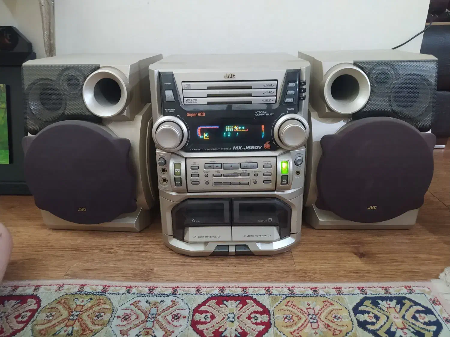 رادیو ضبط jvc|سیستم صوتی خانگی|لاهیجان, گلستان|دیوار