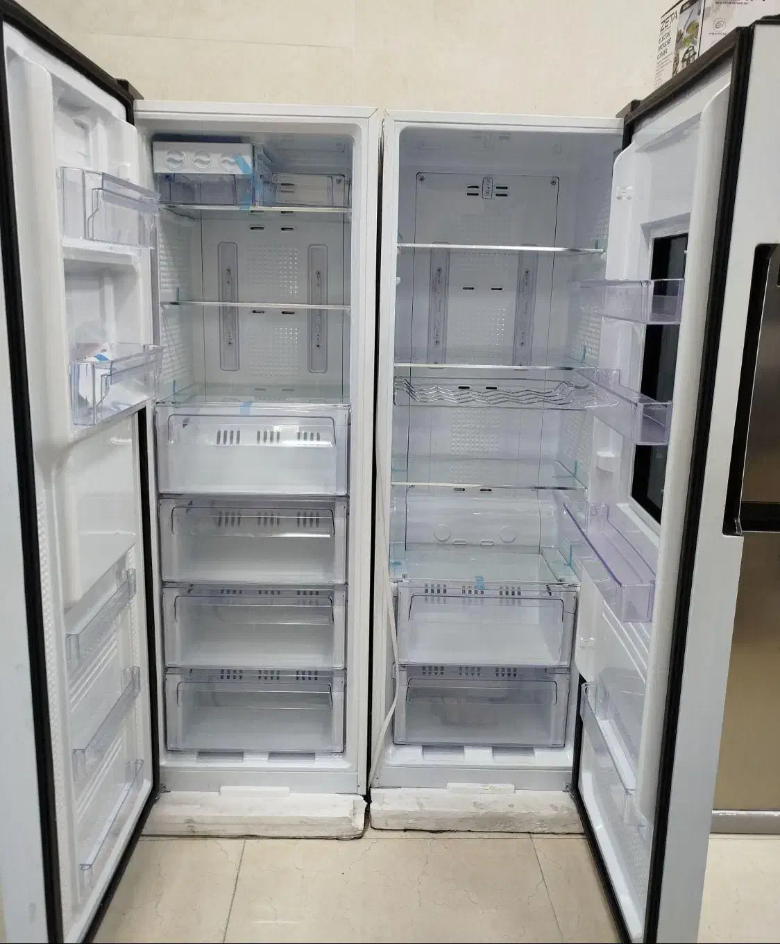 یخچال و فریزر ۴۸ فوت مدل دورایندور در انبارکارخانه|یخچال و فریزر|قرچک, فردیس|دیوار