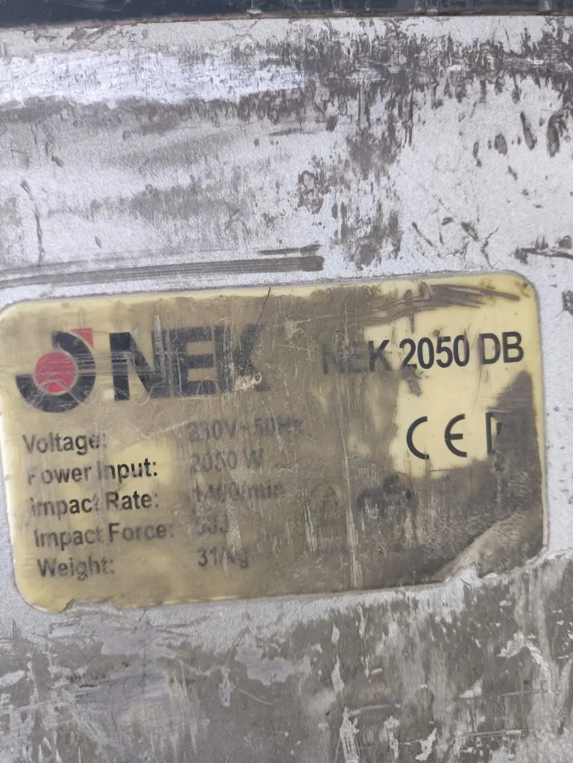 بتن کن NEK 2050 db|ابزارآلات|رزن, |دیوار