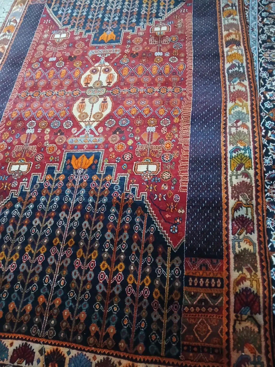 فرش ۶ متری دستباف|فرش|زاهدان, |دیوار