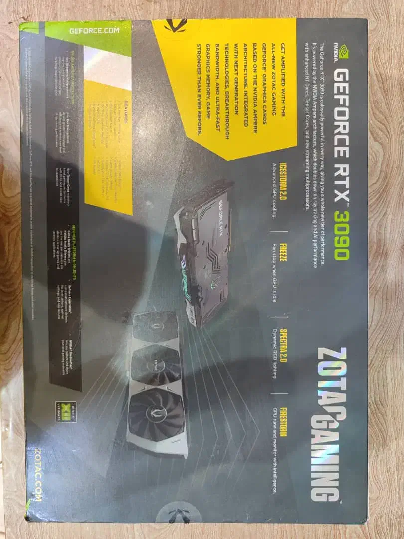 کارت گرافیک 3090 zotac trinity|قطعات و لوازم جانبی رایانه|اراک, |دیوار