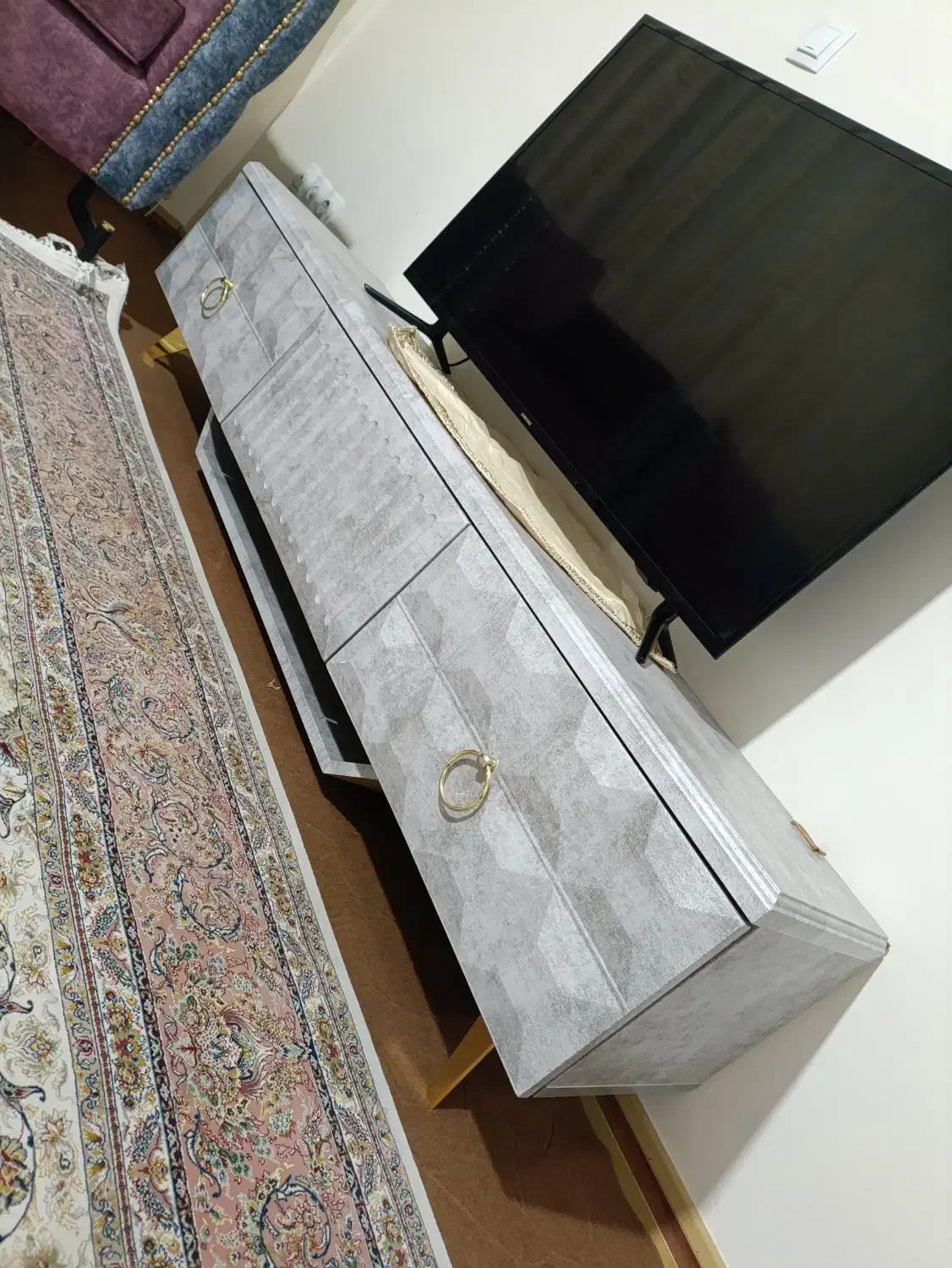 آینه کنسول و میز تلوزیون نو نو|بوفه، ویترین، کنسول|سهند, |دیوار