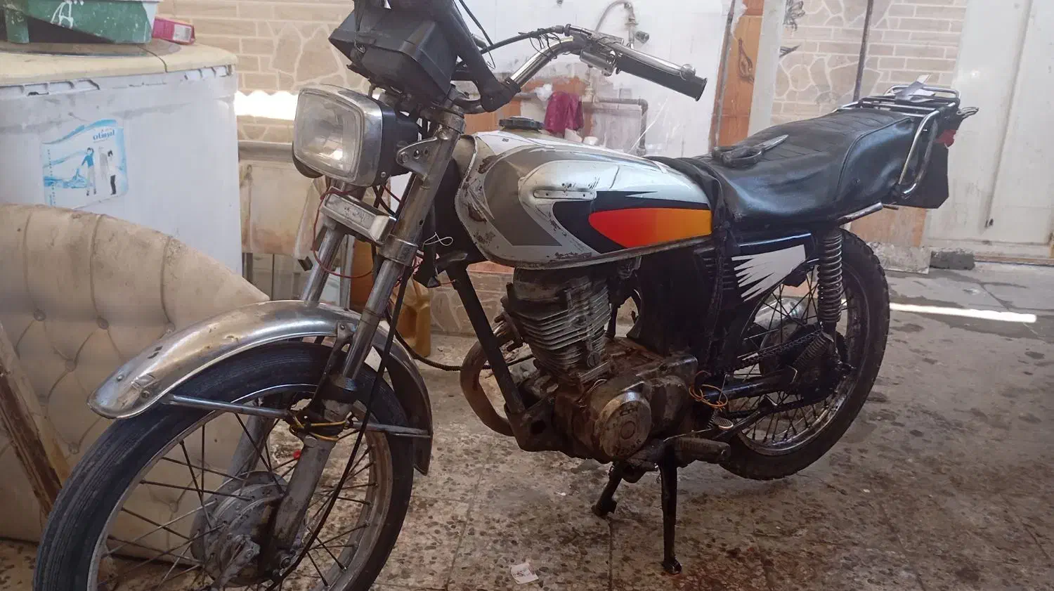 فروش موتور ۱۲۵هندامعاوضه باگوشی|موتورسیکلت|اندیمشک, |دیوار